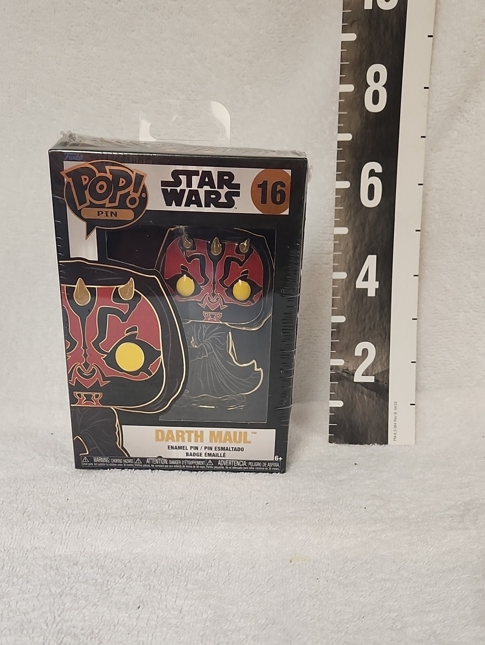 Funko Pop! Star Wars Darth Maul Enamel Pin - Red, Black, Yellow